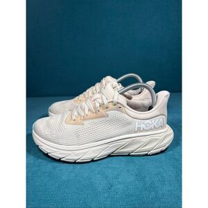 Hoka Arahi 7 Oatmeal Peach Women's Size 8.5